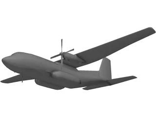 C-160 Transall 3D Model preview