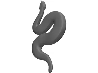 Snake Viper 3D Model preview