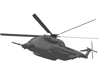 Sikorsky MH-53 Pave Low 3D Model preview