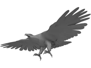 Eagle 3D Model preview