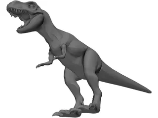 Tyrannosaurus Rex 3D Model preview