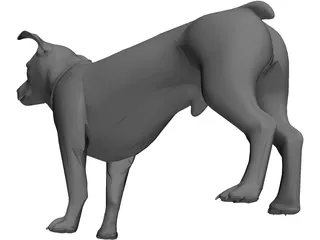 Dog 3D Model preview