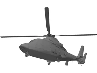 Eurocopter AS-365 Dauphin 3D Model preview