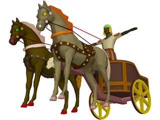 Chariot 3D Model preview
