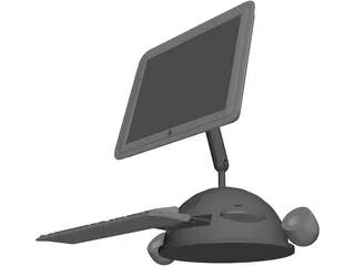 Apple iMac 3D Model preview