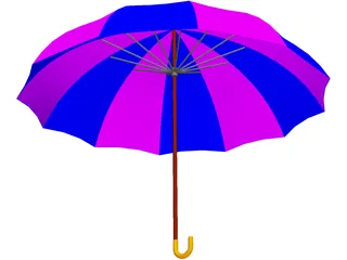 Umbrella 3D Model preview