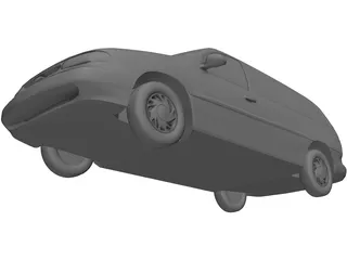 Ford Windstar (1996) 3D Model preview