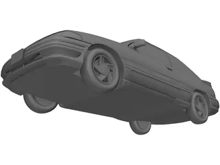 Ford Escort (1997) 3D Model preview