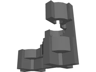 Foam Study Model 3D Model preview