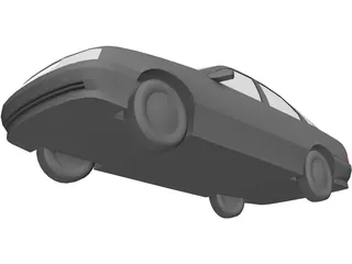Opel Cavalier (1992) 3D Model preview
