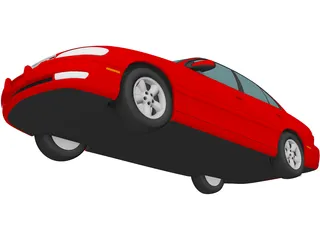 Cadillac Catera (1999) 3D Model preview