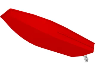 Skiff 3D Model preview
