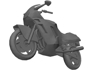 Suzuki Katana (1991) 3D Model preview