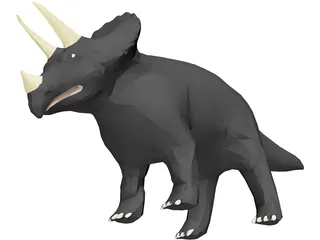 Triceratops 3D Model preview