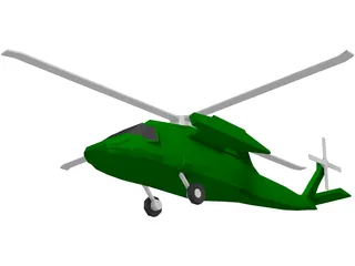 Sikorsky MH-60 Stallion 3D Model preview