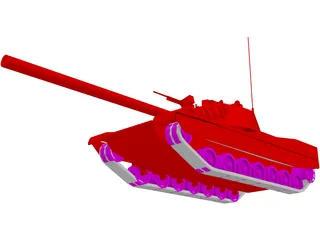 Tank 3D Model preview