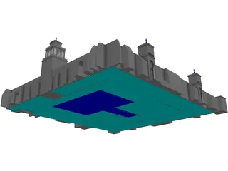 Mosque 3D Model preview