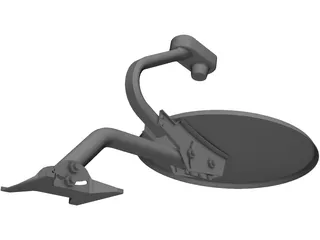 Satellite Dish 3D Model preview