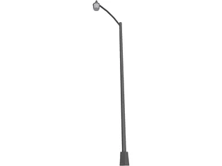 Street Light 3D Model preview