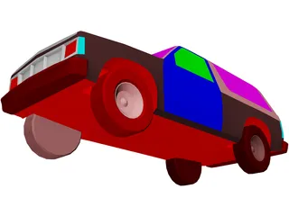 Chevrolet S10 Blazer (1986) 3D Model preview