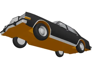 Dodge Diplomat (1983) 3D Model preview