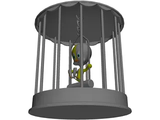 Tweety 3D Model preview