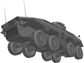 Luchs APC Personal Carrier 3D Model preview