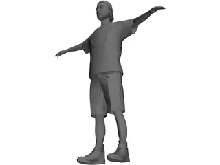 Boy 3D Model preview