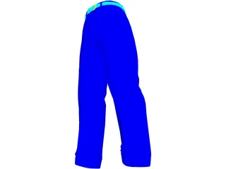 Slacks Man 3D Model preview