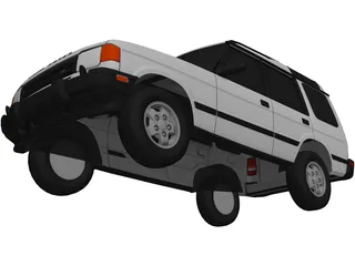 Land Rover Discovery (1996) 3D Model preview