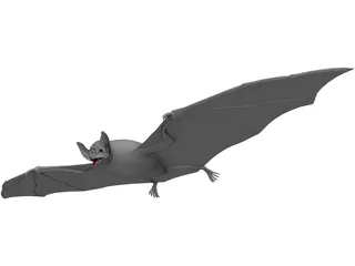 Vampire Bat 3D Model preview