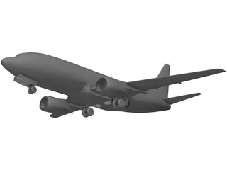 Boeing 737 3D Model preview