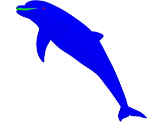 Dolphin 3D Model preview