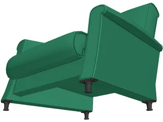 Chair Lounge 3D Model preview