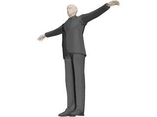 Man 3D Model preview