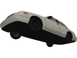 Ford Crown Victoria (2000) 3D Model preview