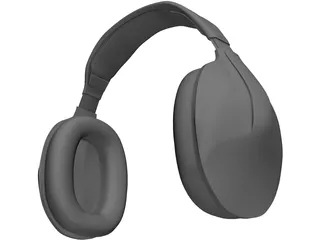 Headphones 3D Model preview