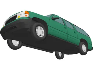 GMC Yukon (2000) 3D Model preview