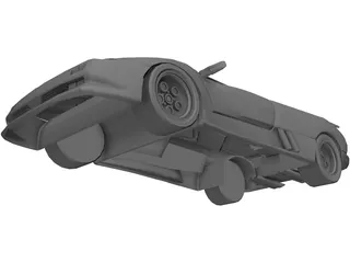 Lamborghini Diablo (1990) 3D Model preview