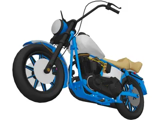Harley-Davidson 3D Model preview