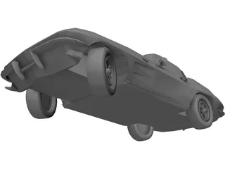 Chevrolet Corvette (1965) 3D Model preview
