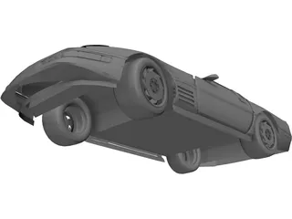 Chevrolet Corvette (1992) 3D Model preview