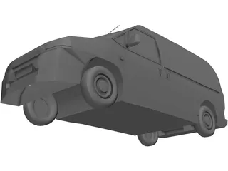 Fiat Scudo 3D Model preview