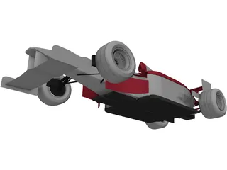 Ferrari F399 F1 (1999) 3D Model preview