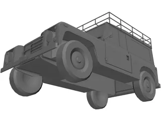 Land Rover (1972) 3D Model preview