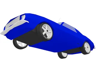 Chevrolet Camaro (1962) 3D Model preview