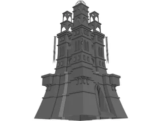 Tower 3D Model preview