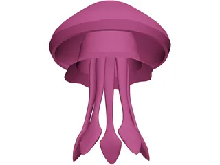 Jelly Fish 3D Model preview