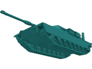 Tank 3D Model preview