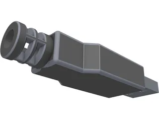 USB Connector 3D Model preview